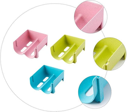 Refrigerator Bins Soda Holder for Refrigerator Fridge Drink Organizer Organizer Bin Storage Rack Stackable 3pcs