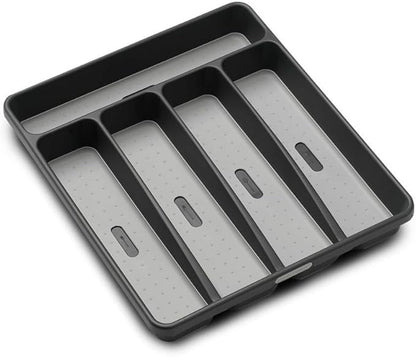 madesmart Small Silverware Tray, Granite
