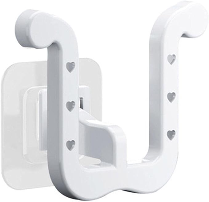 Shoes Holder Hook, Wall Adhesive Slipper Holder, Space-Saving Shoe Hook, Wall-Mounted Flip-Flop Holder, Slippers Hanging Hook Rack, Modern Non-Drilling Footwear Organizer for Entryway, Closet, Dorm