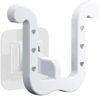 Shoes Holder Hook, Wall Adhesive Slipper Holder, Space-Saving Shoe Hook, Wall-Mounted Flip-Flop Holder, Slippers Hanging Hook Rack, Modern Non-Drilling Footwear Organizer for Entryway, Closet, Dorm