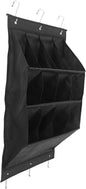 Zerodeko Door Hanging Shoe Rack Vertical Organizer for Narrow Doors Wall Mounted Storage for Entryway Bathroom and Laundry Room Tear Resistant