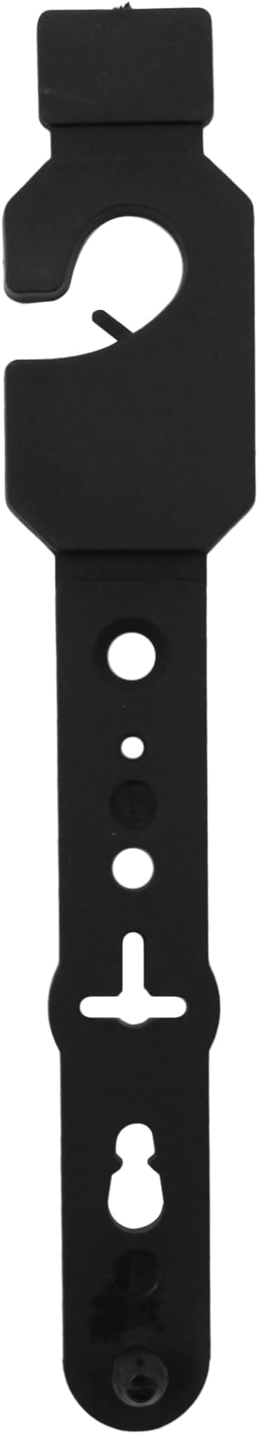 SSWBasics Black Plastic Belt Hangers - Pack of 100
