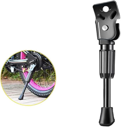MINILUJIA Upgraded Spring Built-in Kids Bike Kickstand For 12/14/16/18/20 Inch Children’s Bicycle Stand Support Rack (14inch)