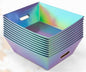 10PACK Laser Baskets For Gifts Empty, 10 x 8” Thick Gift Basket