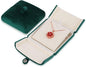 Velvet Jewelry Box Pedant Boxes Jewellry Organizers Jewelry Case for Birthday Engagement Wedding Anniversary (Large Pendant Box)