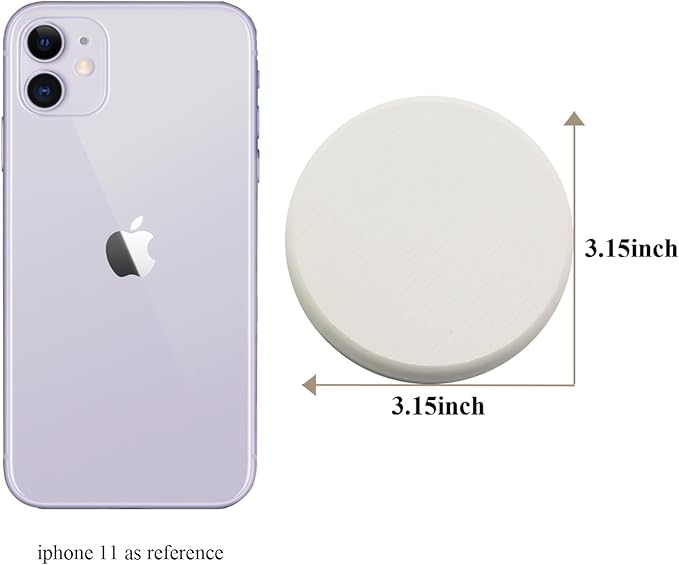 Mucco Water Absorbing Stone Tray for Sink, Water Absorbent Diatomite Coasters, Premium Diatomaceous Earth Soap Holder Dish，Fast Drying Stone Sink Tray for Hand soap & Cups & Drinks Bottles (3 White)