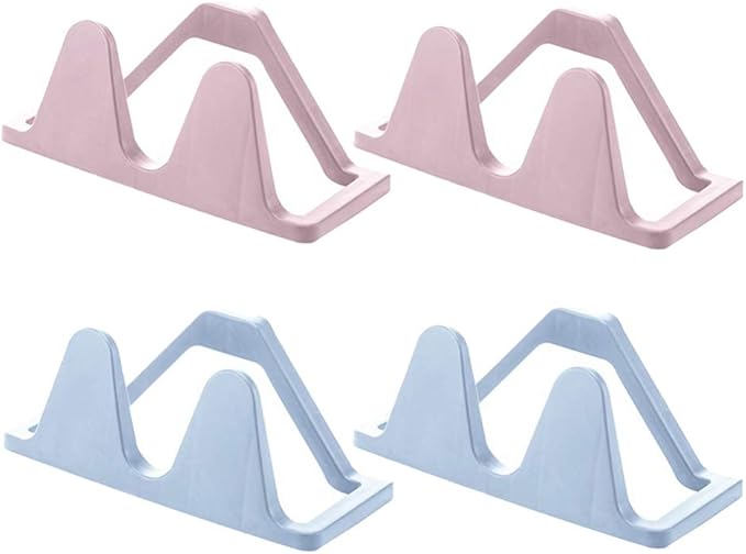 Cabilock 1set Wall-Mounted Slipper Racks Nail Installation Storage for Entryway and Options Material Keeps Slippers Dry and Clean