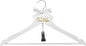 GraduatePro Graduation Cap and Gown Hanger 17.5“ ”with Hook Clip for College and High School Graduates, Graduation Gifts with Class of 2026 Printed for Her and Him, White