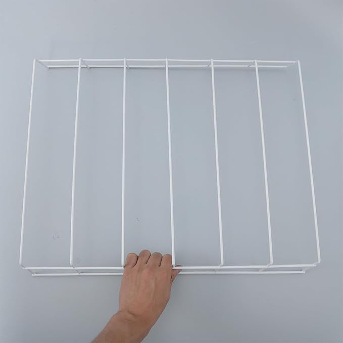 Zerodeko Beverage Storage Rack for Fridge Partitioned Drink Organizer for Efficient Storage Compatible Supermarket Coolers and Freezers Design for -term Use