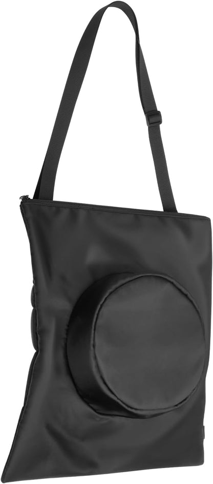 Portable Hat Storage Bag, Extra Large Hat Travel Case for Multiple Hats, Cowboy & Bowler Hats with Adjustable Handle, Shoulder and Luggage Strap,For Travel and At-Home Storage (Shaping Support)