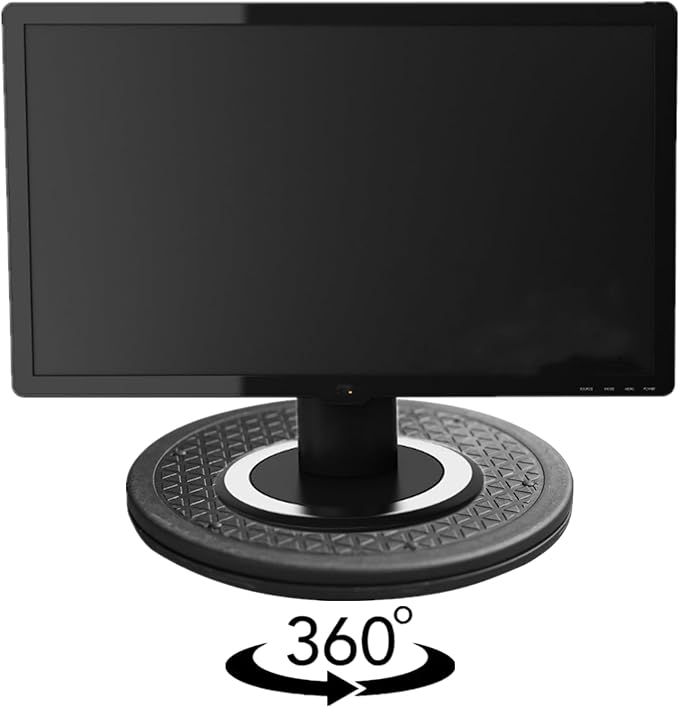 2 Pack 12 Inch Heavy Duty Rotating Stand, 360°Rotation Lazy Susan with Steel Ball Bearings for Model Base Rotating Plants Crafts Stand Monitor TV Stereos Sculpture