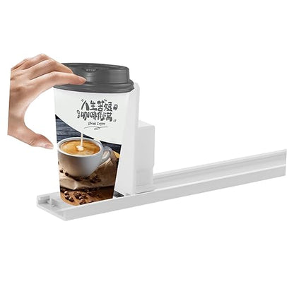 ULTECHNOVO Drinks Organizer Automatic Pusher Dispenser for Fridge Versatile Soda Can Organizer for Retail Store Supermarkets Easy