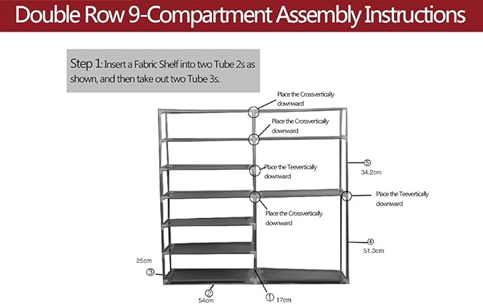 lapday 27-Pairs Portable Boot Rack, Double Row Shoe Rack Covered with Nonwoven Fabric,Space Saving Closet Shoe Cabinet Tower (Coffee)