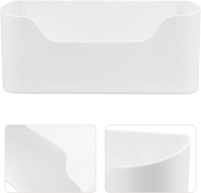 2pcs Adhesive Cabinet Door Organizer Storage Box Hanging Basket for Kitchen Bathroom Bedroom Wall-mount Sundry Holder for Small Items Space-saving Compact Storage