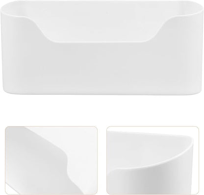 2pcs Adhesive Cabinet Door Organizer Storage Box Hanging Basket for Kitchen Bathroom Bedroom Wall-mount Sundry Holder for Small Items Space-saving Compact Storage