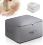 Generic Storage Organizer, 2024 New Ultra Space Saving Self Compression Organizer, Dustproof and Moisture-proof Compression Storage Bag for Comforters, Clothes, Blankets (Grey, Large)