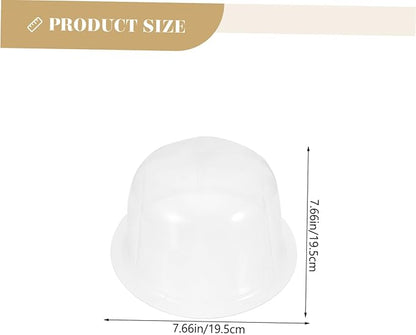 GALPADA 8pcs Container Storage Protector Bedroom Shop Kids Machine Fedoras Organization Home Dryer Hat Stand En Caps Cage Dome Organizer Headwear Stands