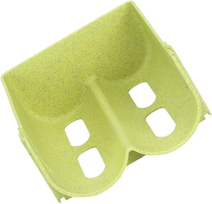 Stackable Soda Can Dispenser for Refrigerator, Reusable Fridge Drink Organizer Holder Soda Can Dispenser Rack Plastic Can Dispenser Storage Holder Drink Dispenser Organizer for Home, Green