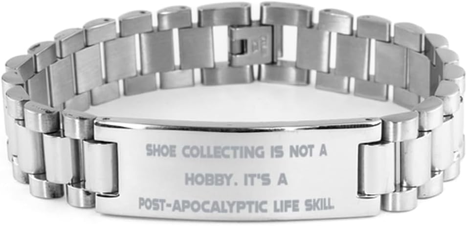 Love Shoe Collecting Gifts, Shoe Collecting is not a, Birthday Unique Gifts, Ladder Bracelet For Shoe Collecting from Friends, Shoe racks, Shoe storage, Shoe boxes, Sneaker heads, Kicks, Jordans