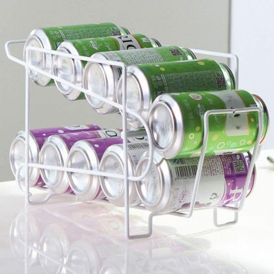 2Pcs Storage Rack - Can Dispenser - Storage Rack