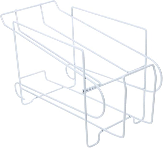 Cabilock Soda Can Organizer for Refrigerator 10 Beer Cans Holder Sturdy Iron Beer Shelf for Bar Kitchen