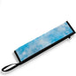 Blue Tie Dye Reusable Travel Tableware Carrying Bag Storage Case Cutlery Flatware Organziers for Straw Spoon Fork Chopsticks Portable Utensil Holder