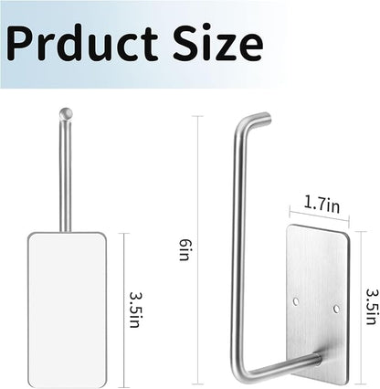 Hat Racks for Baseball Caps 4 Pack, Stainless Steel Adhesive Hat Hanger Hooks Holder for Wall, Multi-Purpose Strong Hook Organizer Can Hold More Than 40 Hats for Door/Closet
