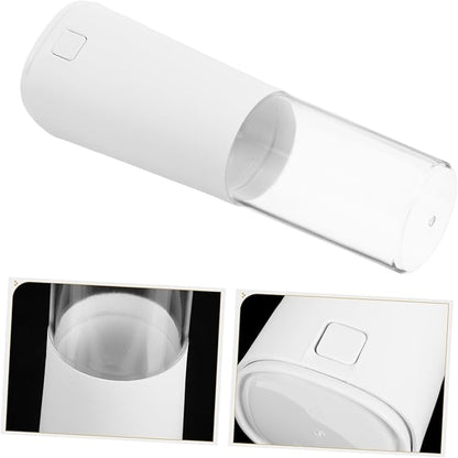 UPKOCH Dustproof Chopsticks Holder with Cover and Detachable Drain Rack - Kitchen Tableware Organizer for Forks Spoons Utensils Space-Saving Household Storage Box 3.34X2.48X10.62In