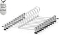 10 Pack Pant/Skirt Hangers Set with Clips