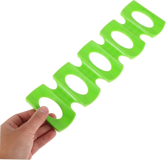 IMIKEYA 2pcs Silicone Beer Pad and Beverage Stacking Mat Non-slip Organizer for Beer Wine Cans and Drinks for Home Parties and Refrigerators Green