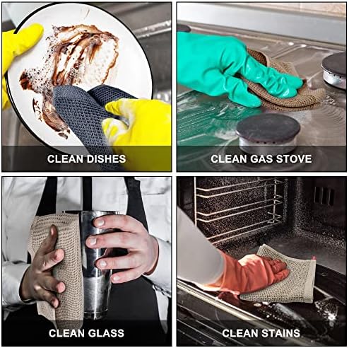 Nialnant 100% Cotton Kitchen Dish Towels, 6 Pack - Image 5