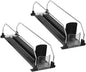 Levemolo 2pcs Fridge Drink Pusher Machine Automatic Beverage Organizer Soda Can Organizer for Refrigerator