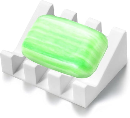 Soap Dish, Bar Soap Holder for Shower for Bathroom, Kitchen, Bathtub, Easy to Clean, Keep Soap Dry, Extend Soap Life