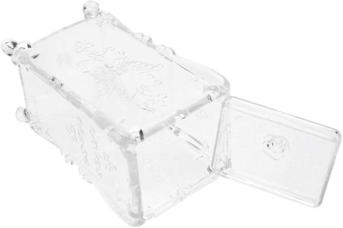 Sonew 3 Colors Cosmetic Storage Box - Makeup Cotton Pad Organizer Nail Art Wipe Cotton Storage Tools with ,Fashion appearance,Versatile Use,Ideas Girlfriend, Women, Mom