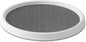 Copco Basics Non-Skid Pantry Cabinet Lazy Susan Turntable,12-Inch,White/Gray,(Pack of 6)