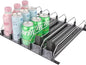Soda Can Dispenser for Refrigerator, Plastic Automatic Drink Dispenser That Accommodates Up to 25 Cans, Designed with 5 Rows.