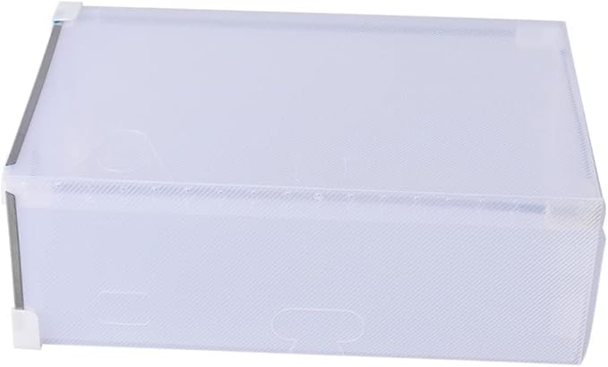 5pcs Type Shoe Storage Organizer for Women Half Design Easy Access and Identification for Shoes and Accessories Storage White