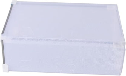 5pcs Type Shoe Storage Organizer for Women Half Design Easy Access and Identification for Shoes and Accessories Storage White