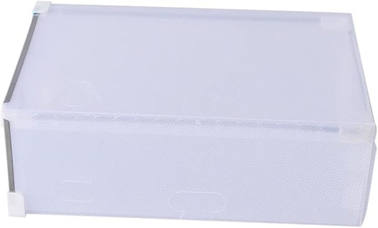 5pcs Type Shoe Storage Organizer for Women Half Design Easy Access and Identification for Shoes and Accessories Storage White