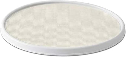 Copco Non-Skid Pantry Cabinet Lazy Susan Turntable, 18-Inch, Charcoal/Light Gray