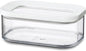 Mepal Modula Transparent Food Storage Container | 15oz/450ml | Perfect for Dry Goods | Dishwasher Safe | White Framed Lid | BPA Free | Made in Holland
