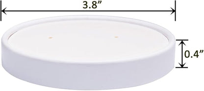 40 Count (16 oz) One - Pint Frozen Dessert Containers with Lids Ice Cream Cups with Lids