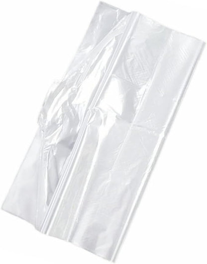 100 Pack Garment Bag,Transparent Clothing Cover, Storage Bag for Short or Children's Clothing (40 * 70)