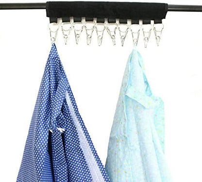 VIGAN Hat Organizer Holder Baseball Cap Rack Home Organizer Storage Wall Door Hanger Holder Closet Hanger Kitchen Towel Storage Rack (Black)