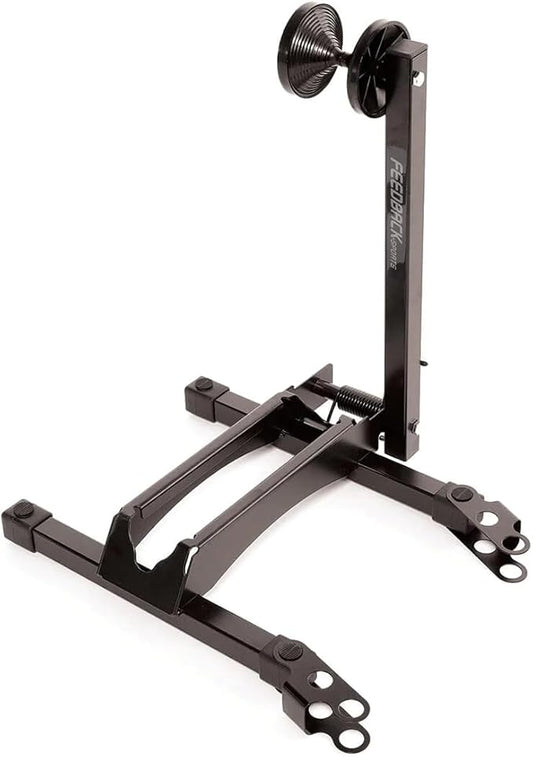 Feedback Sports | Rakk Bike Storage Rack | Freestanding Floor Bicycle Stand | Black
