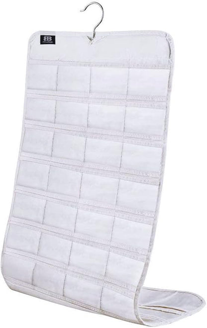 BB Brotrade Hanging Jewelry Organizer,Accessories Organizer,80 Pocket Organizer for Holding Jewelries