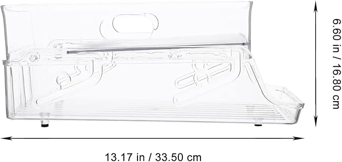 Zerodeko Refrigerator Drink Organizer Can Storage Rack Beer Can Organizer Soda Holder