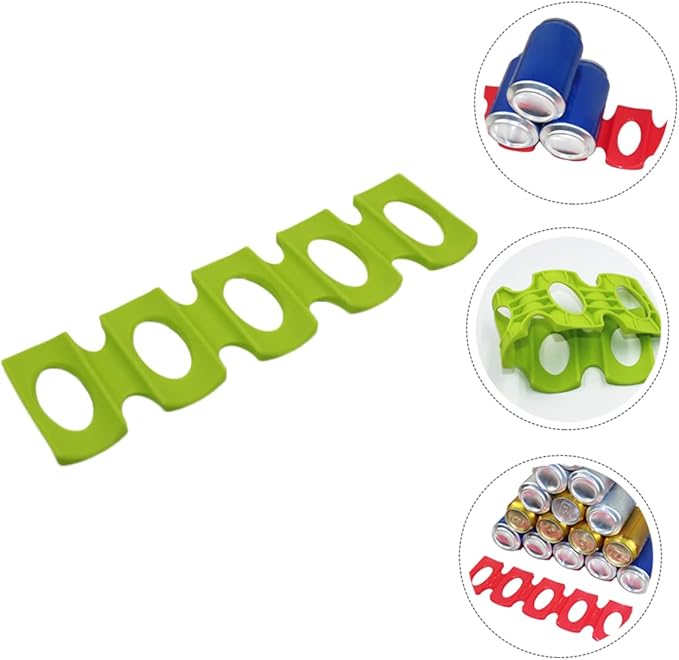 Beverage Storage Pad Beer Can Organizer Silicone Mat Kitchen Counter Wine Bottle Rack Random Color