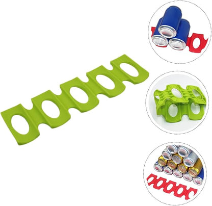 Beverage Storage Pad Beer Can Organizer Silicone Mat Kitchen Counter Wine Bottle Rack Random Color
