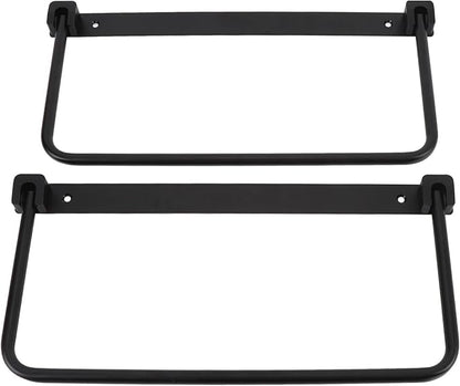 Foldable RV Shoe Rack, Alumiun Alloy Hanging Shoe Storage Shelf for Motorhome Yacht, Wall Mounted Shoe Organizer for RV with Installation Screws, Fitment for RV, Travel Trailer,